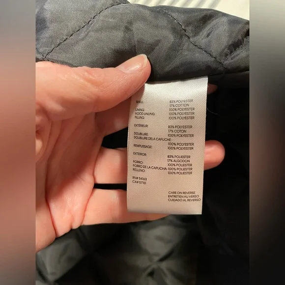 SOLD Calvin Klein Black Hooded Jacket - Picture 9 of 12